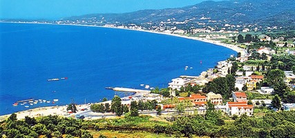 panoramic view of rhoda village